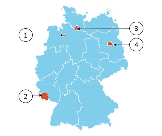 Abbildung zur Frage: Welches Bundesland ist Bremen?